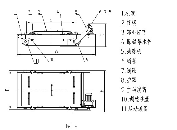 rcdd電磁自卸式除鐵器 rcdd電磁自卸式除鐵器