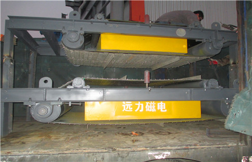 永磁自卸除鐵器，福建永磁性帶式除鐵器_福建永磁性帶式除鐵器批發(fā)價(jià)格_使用說明書原理型號(hào)價(jià)格  