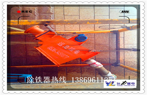 管道強磁除鐵器，廣西管道強磁除鐵器_廣西管道強磁除鐵器廠家應用安裝示意圖型12000高斯_可定制工作原理