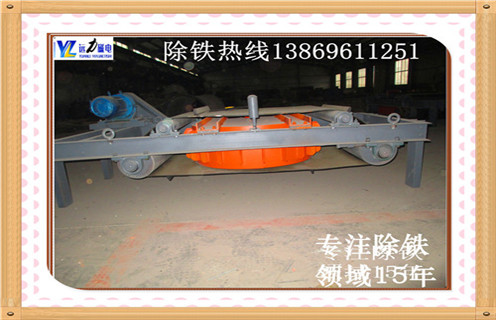 自卸式電磁除鐵器，云南自卸式電磁除鐵器廠家工作視頻_國家標(biāo)準(zhǔn)_云南自卸式電磁除鐵器廠家訂做配電箱型號