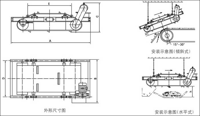 　　電磁除鐵器RCDD-12,濰坊遠(yuǎn)力磁電熱點(diǎn),電磁除鐵器產(chǎn)品效果認(rèn)證質(zhì)量好遠(yuǎn)力磁電竭誠(chéng)為您服務(wù)為您做到!節(jié)能環(huán)保行業(yè)領(lǐng)先.電磁除鐵器RCDD-12為您私人定制性價(jià)比高生產(chǎn)方案. 　一.電磁除鐵器rcdd-12設(shè)計(jì)特點(diǎn)：   　　自卸式永磁除鐵器是由高性能永磁磁芯.棄鐵皮帶.減速電機(jī).框架.滾筒等部分組成,可與各種輸送機(jī)配套使用.  　　二.電磁除鐵器rcdd-12技術(shù)特點(diǎn)：   　　1.高性能釹鐵硼做磁源,磁性強(qiáng),不易退磁.  　　2.兩邊滾筒為腰鼓形結(jié)構(gòu),具備自動(dòng)糾偏功能,密封性極好,所以能很好的適應(yīng)各種惡劣環(huán)境.  　　3.控制部分可以皮帶機(jī)連鎖,可實(shí)現(xiàn)就地手動(dòng)控制和集中控制兩種方式.  　　4.無(wú)勵(lì)磁線圈,省電節(jié)能.  　　5.不需要整流控制裝置,可靠性高.  　　6.不存在溫升問(wèn)題,磁場(chǎng)強(qiáng)度也就不存在“冷態(tài)”“熱態(tài)”之分,磁場(chǎng)恒定.  　　7.斷電時(shí),吸在除鐵器上的鐵件不會(huì)掉回到輸送物料上.  　　8.不存在絕緣和耐壓?jiǎn)栴}.配上防爆電機(jī)驅(qū)動(dòng)的棄鐵輸送帶即可成為防爆除塵器.但是,永磁除鐵器的磁場(chǎng)強(qiáng)度會(huì)發(fā)生衰減,選用時(shí)應(yīng)注意調(diào)查落實(shí).